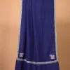 blue cashmere stole