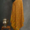 yellow rare kani pashmina shawl 