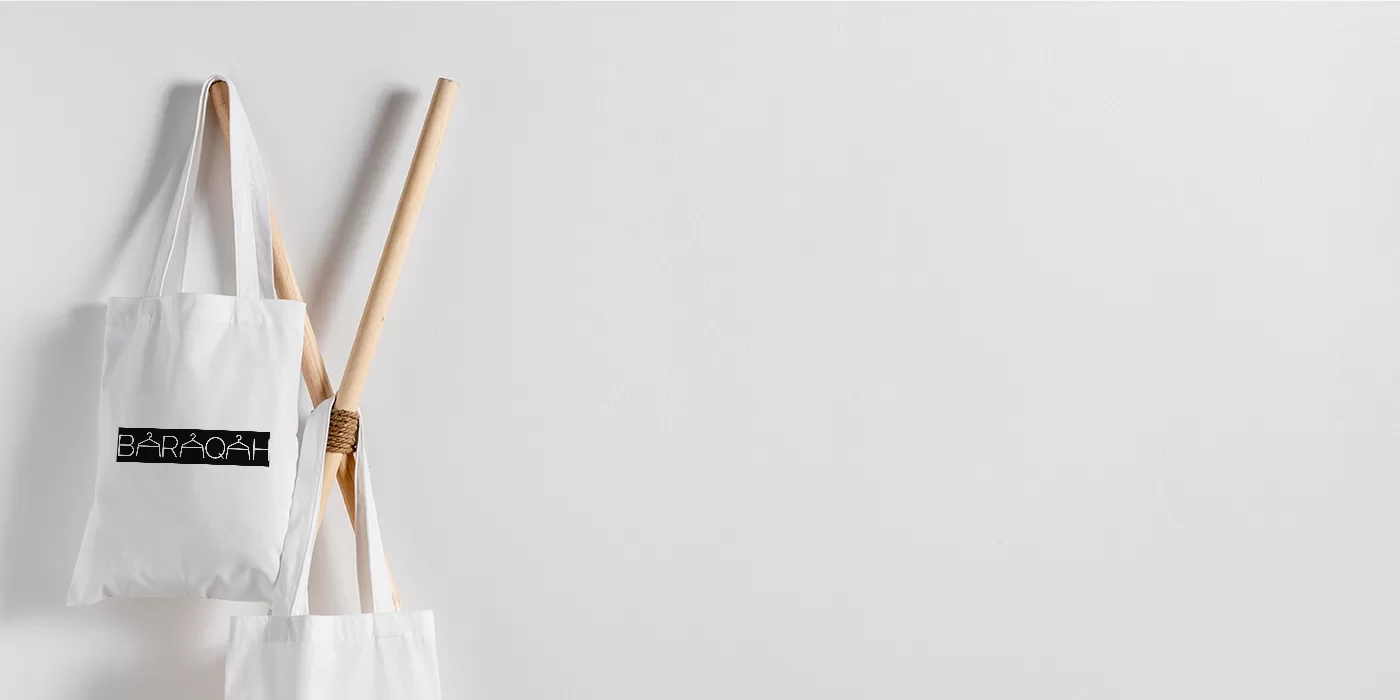 baraqah tote bag for packing modest products