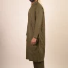 olive green kurta pyjama for boys