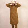premium brown kurta pyjama