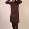 designwear brown kurta for groom