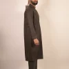 fossil grey kurta pajama for men