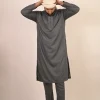 grey kurta pyjama for bridegroom
