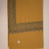 yellow pashmina shawl with embriodery