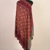 red cashmere shawl