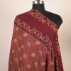 red pashmina shawl