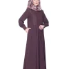 embroidered abaya