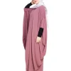 pink female kaftan