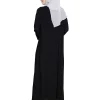 black abaya by baraqah