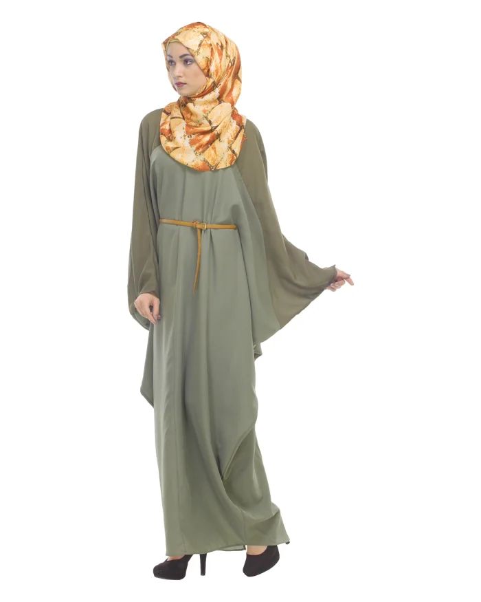 olive green modest fashion