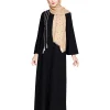 black elegant abaya