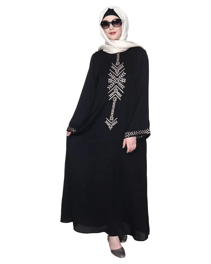 black premium abaya