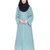 light blue islamic fashion dress