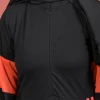 black sports abaya