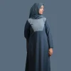 blue abaya for girls