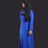 blue athletic abaya