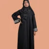 black abaya for girls