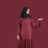 maroon abaya for females