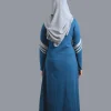 blue sportswear abaya