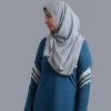 blue sportswear abaya