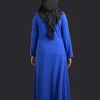 blue premium sports abaya