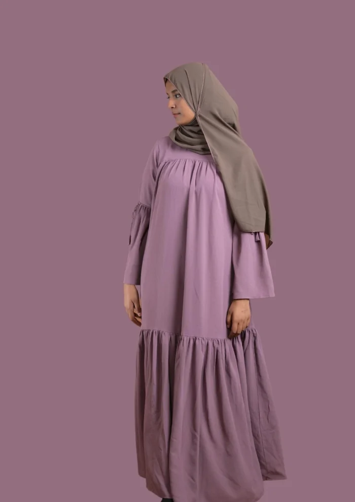 purple abaya 