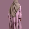 purple abaya for women