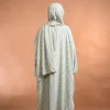 floral abaya for females