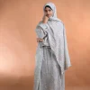 mint floral abaya