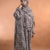 floral abaya for females