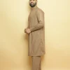 creme kameez shalwar by baraqah fashion for males