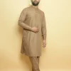 creme kameez shalwar by baraqah fashion for boys