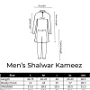 kameez shalwar size chart