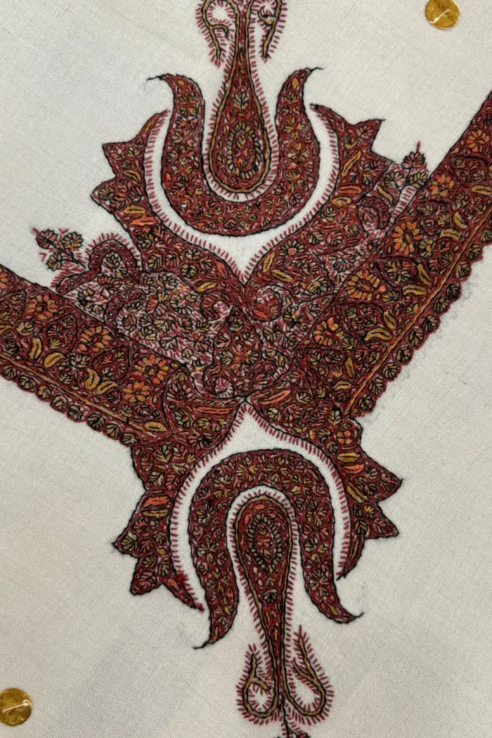 Premium pashmina rumal capturing the essence    of Kuwaiti Ghutra (غترة) and Shemagh (شماغ