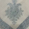 Luxurious pashmina rumal crafted with designs inspired by Omani Mussar (مصَر) and Turma (ترمة)