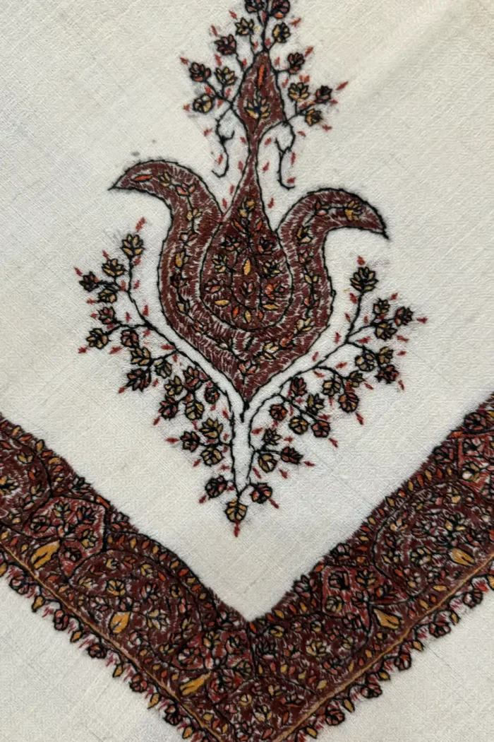 pashmina kashmiri embroidered rumaal