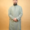 green kashmiri feran for men with inner lining for united kingdom