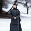 warm coat style winter abaya