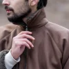  Brown Fleece coat style Pheran
