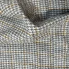 yellow checkered houndstooth fabric for coats
