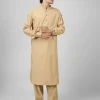 beige kameez shalwar for men