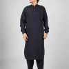 navy blue kameez shalwar 