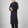 navy blue kameez shalwar