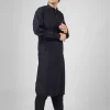navy blue kameez shalwar for gents