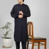 navy blue kameez shalwar for men