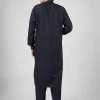 navy blue kameez shalwar