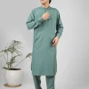 aquamarine kameez shalwar for man