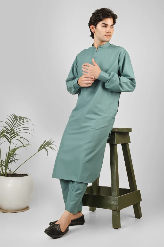 aquamarine kameez shalwar for boys