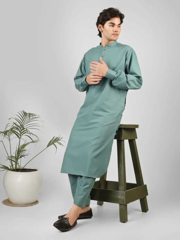 aquamarine kameez shalwar for boys
